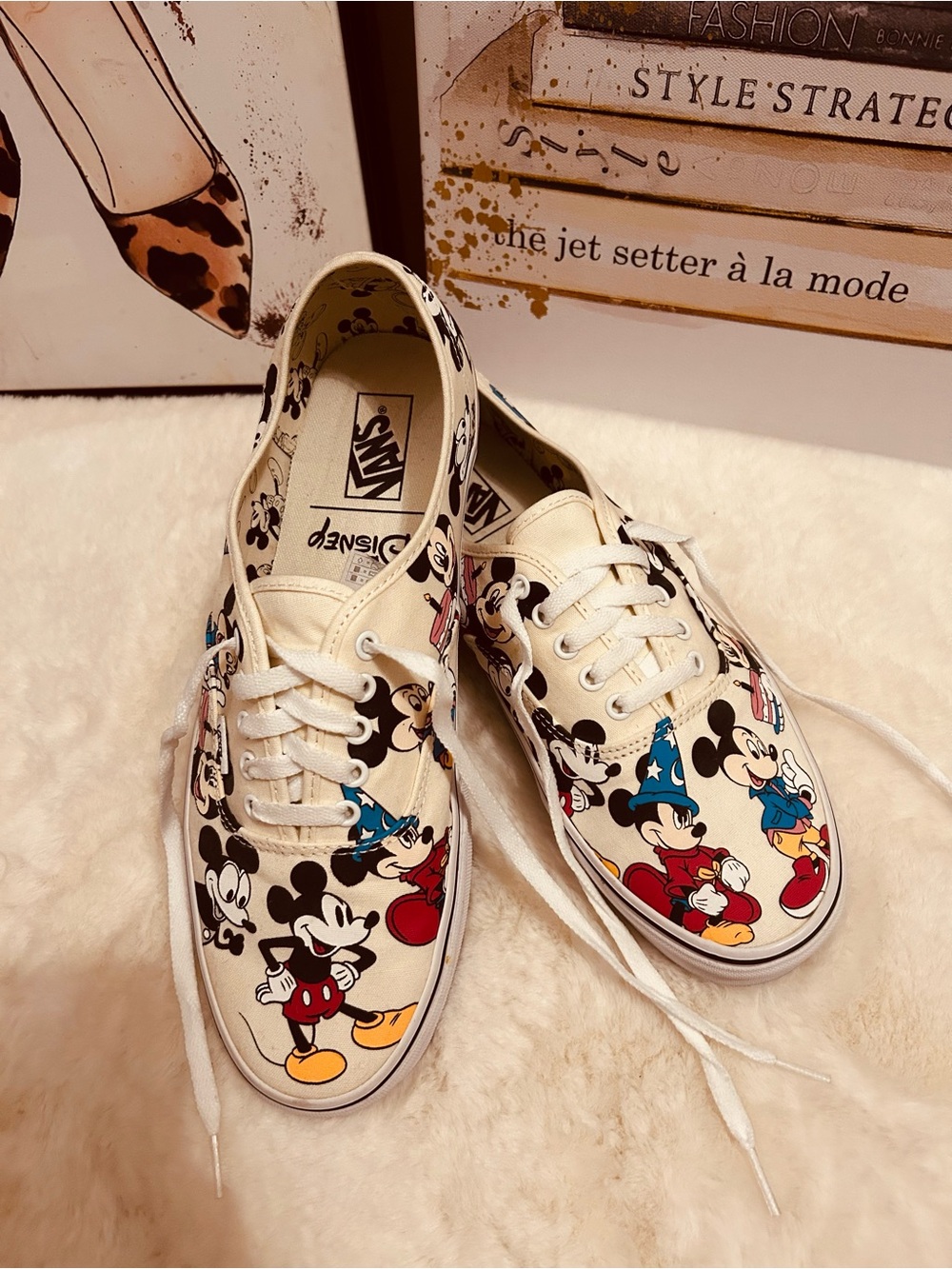 Vans Disney x Authentic 'Mickey's Birthday' sneakers Size 13